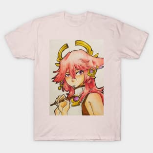 Yae Miko - Genshin Impact T-Shirt